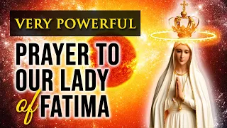 Prayer to Our Lady of Fatima for Miracles