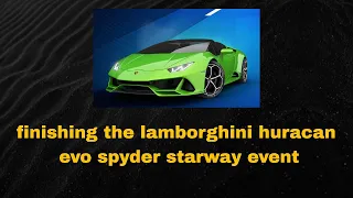 completing the lamborghini huracan evo spyder starway event I rtg #5