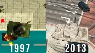 Эволюция Танка в серии игр Grand Theft Auto | 1997 - 2013