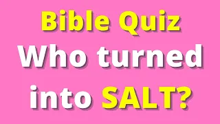 Sodom and Gomorrah Bible Quiz | BIBLE QUIZ