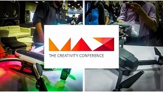 DJI Mavic vs Go Pro Karma at Adobe MAX 16....O my !!! #Vlog48