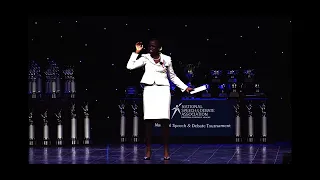 2022 NSDA POI Finalist - Oluwadara Adebanjo "Be"