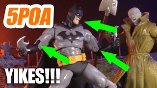 FAIL! McFarlane Toys DC Multiverse Batman vs Hush Two Pack - 5POA Action Figure Review and Head Swap