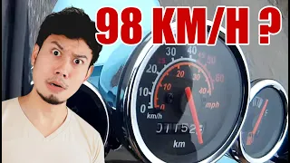 98 Km/h GPS en scooter chinois 50cc 4 Temps ! (139QMB GY6) - 60 MPH Top Speed QMB139 !