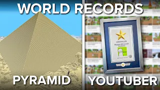 The Most INSANE Minecraft World Records