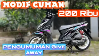 MODIF BEAT F1 200 RIBU BUDGET PELAJAR ‼️LUMAYAN GANTENG