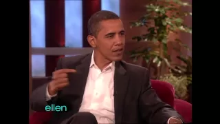 Ellen Meets President Obama