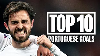 TOP 10 PORTUGUESE GOALS | Strikes from City's player representing Portugal in the World Cup