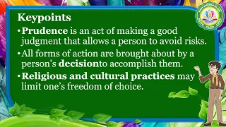 Freedom of Choice and its Consequences I Intro to the Philosophy of the Human Person