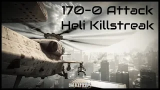 Battlefield 4 Attack Helicopter: 170-0 Combined (Agera621)
