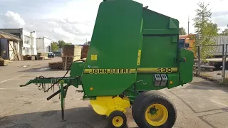 Пресс-подборщик John Deere 590 | Прокрутка