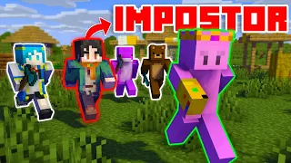 Minecraft Manhunt, But There's Secretly An Impostor...