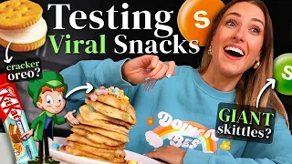 I Bought the WILDEST VIRAL SNACKS & RANKED THEM - was anything worth trying??