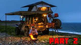 Camping With Roof Top Tent Overland Jeep