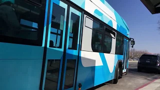 FAX Q Bus 1710 in Slow Motion (GILLIG BRTPlus)