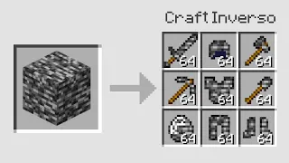 NUNCA faça essa crafting table no Minecraft