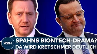 CORONA: Spahns Biontech-Desaster? Da wird Sachsens Ministerpräsident Michael Kretschmer deutlich