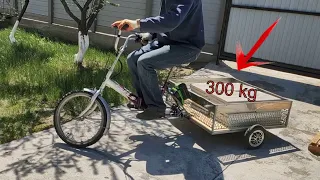 You wouldn't believe what a simple guy made out of an old bike!!! Don't throw it in the trash!