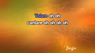 Karaoke Volare (Nel blu dipinto di blu) - The Gipsy Kings *