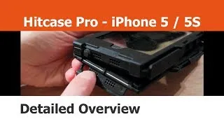 Hitcase Pro - Close Up - iPhone 5 / iPhone 5S Waterproof Cases