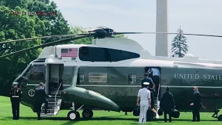President Biden and senior White House officias depart for a trip to Charlotte and Wilmington, NC