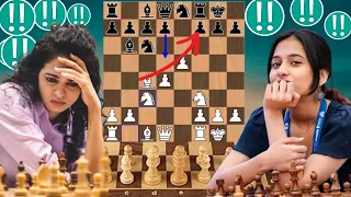 Extra Quality Women Chess Game | Tania sachdev vs Divva Deshmukh |