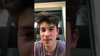 Shawn Mendes - Instagram Live   04.06.2018 (COMPLETO)