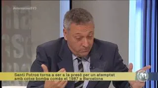 TV3 - Els Matins - L'exdirigent etarra Santi Potros reingressa a la presó