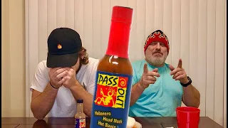 PASS OUT Hot Sauce! (Habanero Hot Sauce Review!)