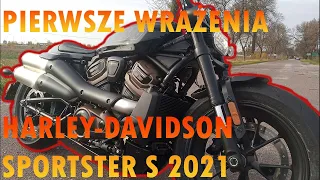 Pierwsze wrażenia i jazda testowa Harley-davidson Sportster S 2021