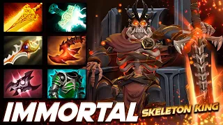 Wraith King Immortal Death Dealer - Dota 2 Pro Gameplay [Watch & Learn]