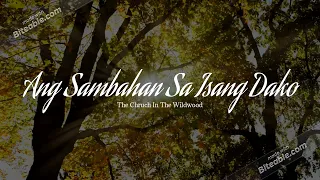 Ang Sambahan Sa Isang Dako lyrics (The Chruch In The Wildwood) piano instrumental hymn