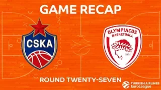 Highlights: CSKA Moscow - Olympiacos Piraeus