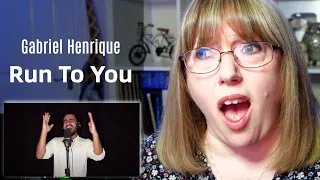 Vocal Coach Reacts to Gabriel Henrique 'Run to you' Whitney Houston