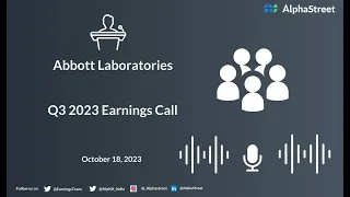 Abbott Laboratories Q3 2023 Earnings Call