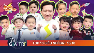 Trấn Thành phấn khích khi hội ngộ top 10 siêu nhí đạt thành tích khủng | NHANH NHƯ CHỚP NHÍ - MÙA 3