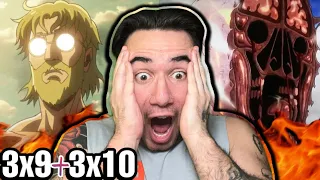 ATTACK ON TITAN 3x9 and 3x10 (REACTION)