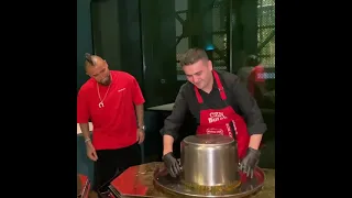 Chef Burak & Arturo Vidal