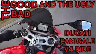 Good Bad and Ugly Part 2 BMW S1000RR - Yamaha R1 - Ducati V4 Ride