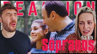 THE SOPRANOS | FIRST TIME WATCHING | S1E5 College | SCOTTISH REACTION