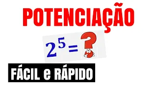 POTENCIAÇÃO 🥳 APRENDA EM 4 MINUTOS