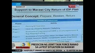 BT: Presscon ng JTF Ranao sa latest situation sa Marawi