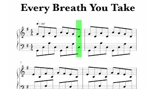 The Police - Every Breath You Take Sheet Music