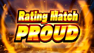 (Dragon Ball Legends) MY FIRST TIME EVER EXPERIENCING RATING MATCH PROUD!