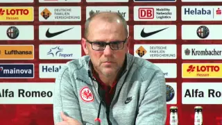 Thomas Schaaf nach 1:1: "Man muss sich etwas ärgern" | Eintracht Frankfurt - VfL Wolfsburg 1:1