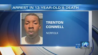 Norfolk man charged with murder in 13-year-old's shooting death