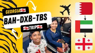 Bahrain to Georgia Trip | Tbilisi | Flydubai experience | Lounge | BAH-DXB-TBS