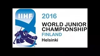 Sweden vs  Slovakia 6 0   2016 IIHF World Junior Championship
