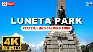 [4K] Luneta Park Complete Virtual Tour 2023 | Chinese and Japanese Garden Walk | Manila, Philippines