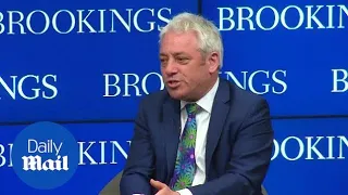 John Bercow: 'The House will have its say' on Brexit